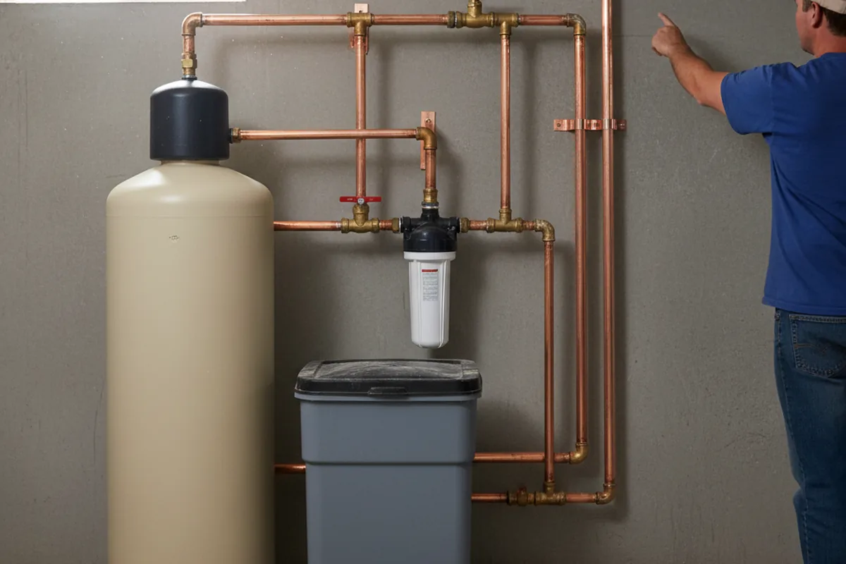 Whole-house water treatment system installed in Madison